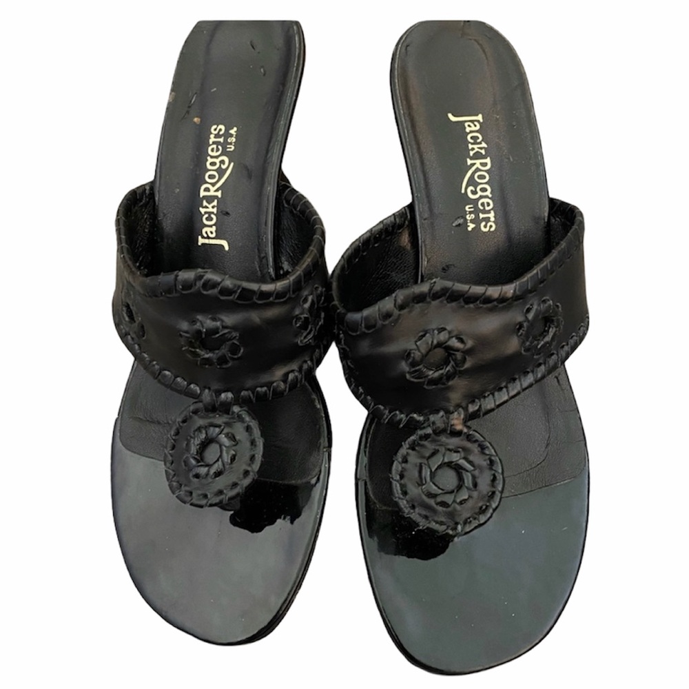 Jack Rogers heels/ sandals